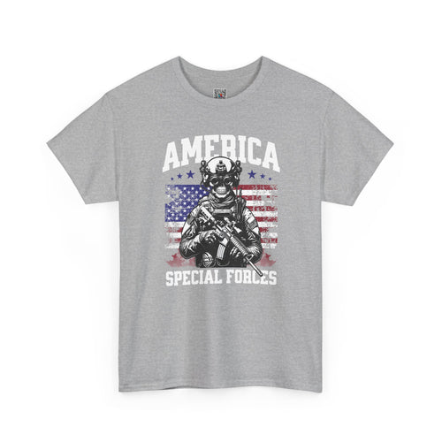 America Special Forces T-Shirt | Patriotic Military Soldier Graphic Tee | Cr8tive Designs