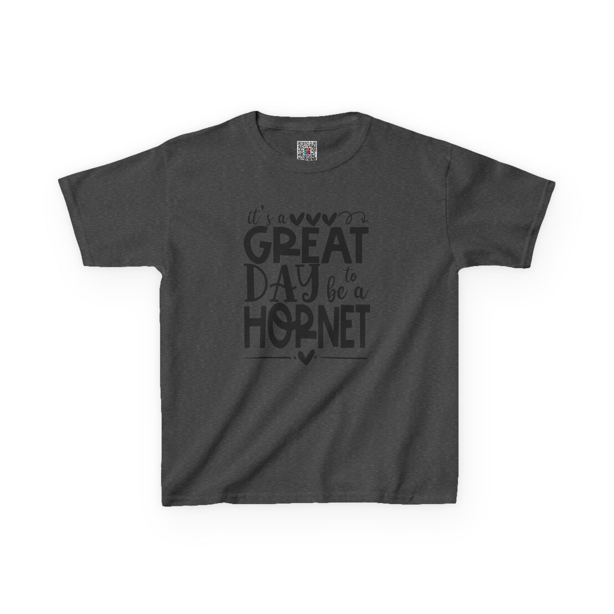 It's a Great Day to Be a Hornet Youth T-Shirt | School Spirit Kids Tee | Cr8tive Designs