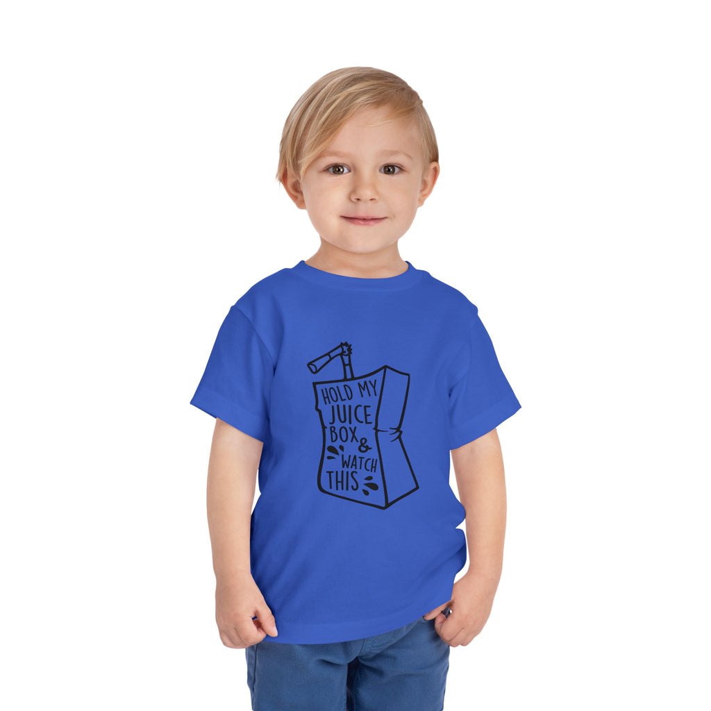 Hold My Juice Box and Watch This Youth Tee | Funny Kids Graphic T-Shirt | Cr8tive Designs