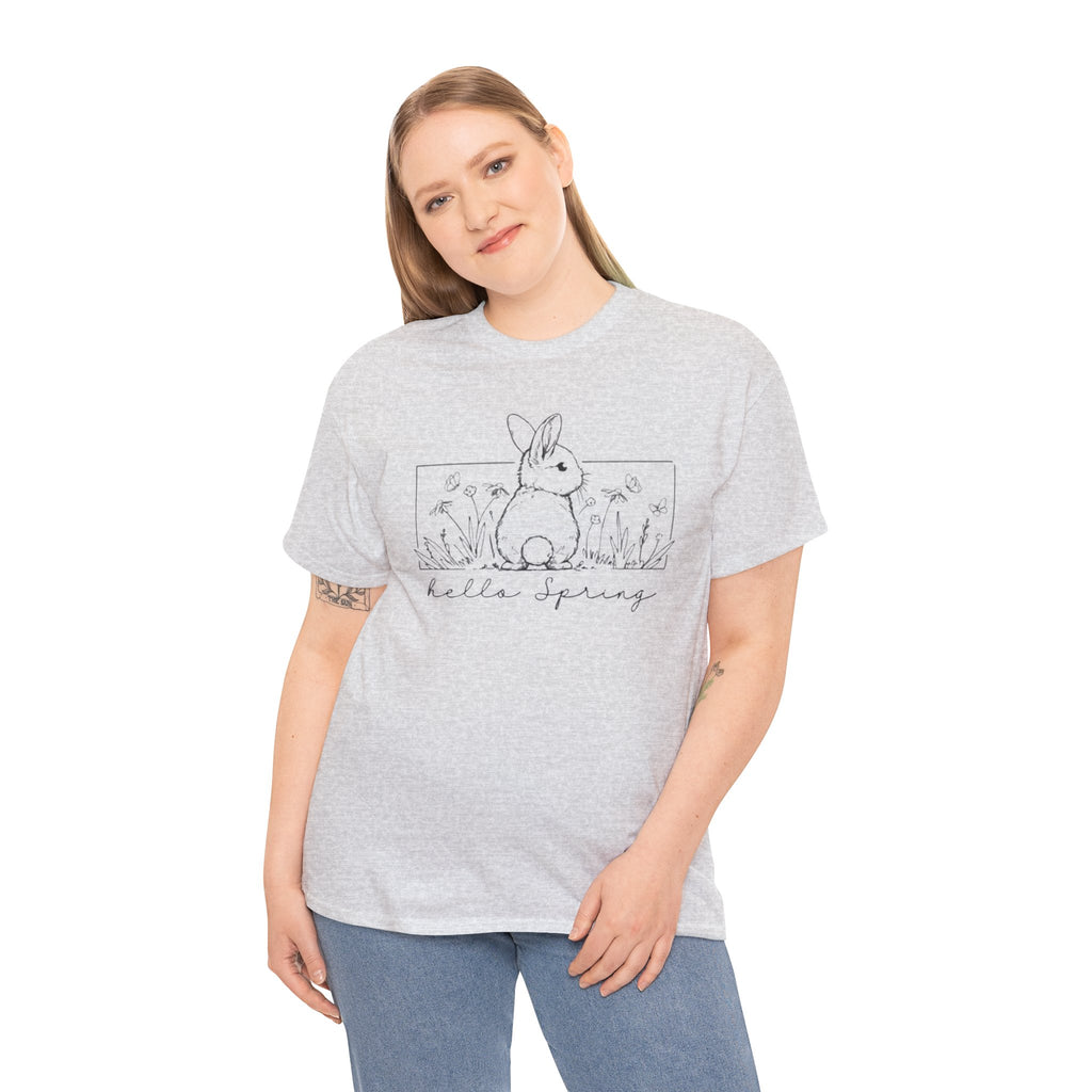 Hello Spring Bunny T-Shirt/Cr8tive Designs