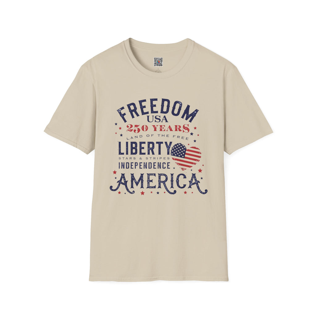 Freedom Liberty America | Patriotic Typography Design | Cr8tive Designs