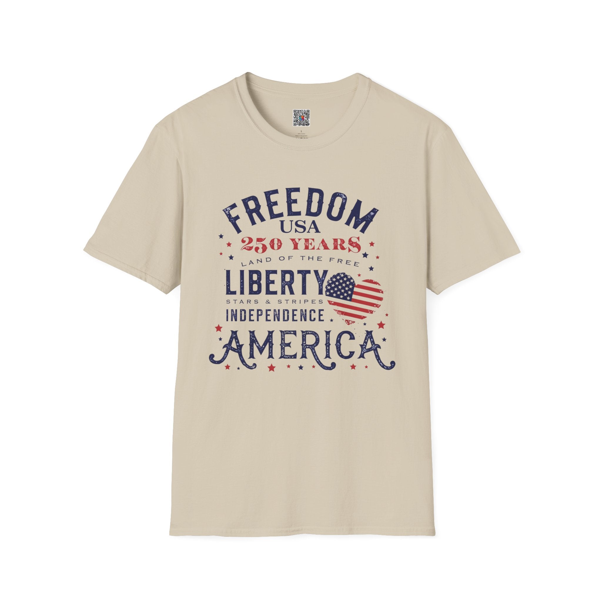 Freedom Liberty America | Patriotic Typography Design | Cr8tive Designs