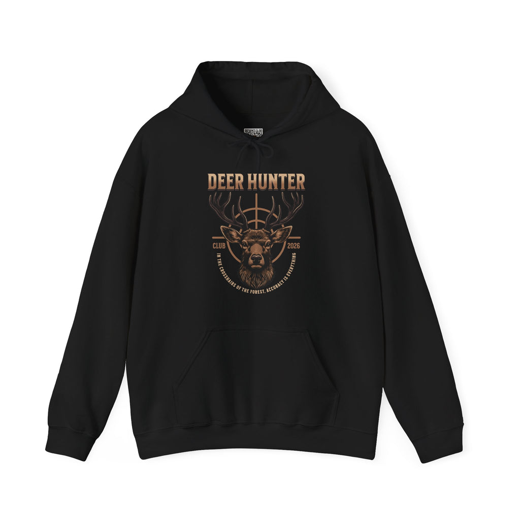 Deer Hunter Hoodie | Rustic Buck & Hunting Club Design | Cr8tive Designs