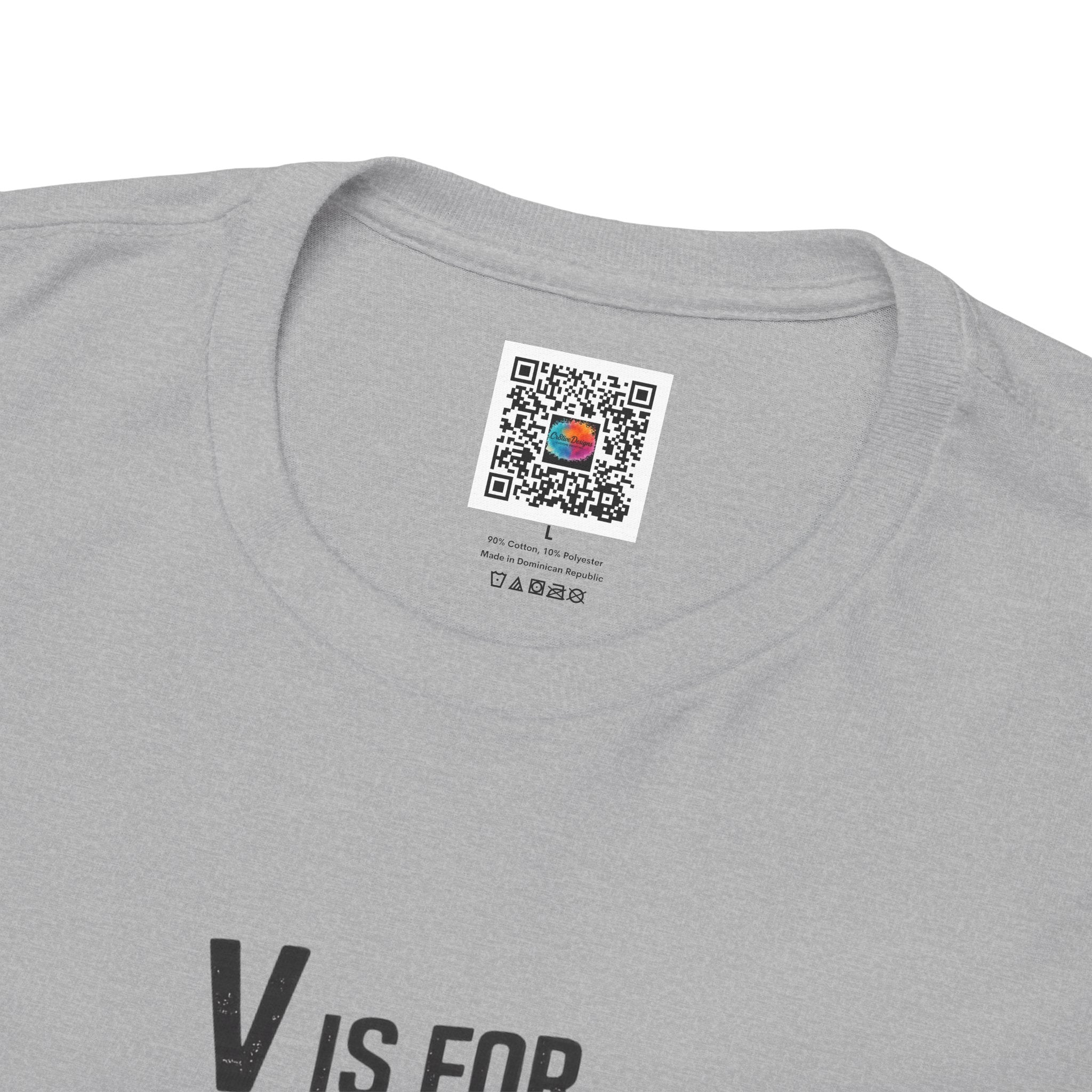 Valentine Video Games T-Shirt — “V is for Valentine” Gamer Tee