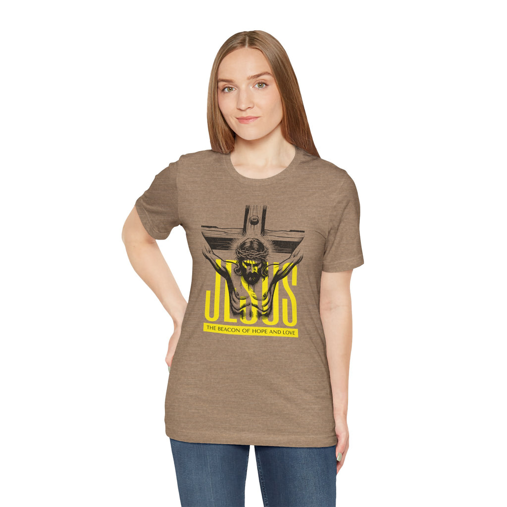 Jesus Crucifix Tee | Christian Graphic T‑Shirt | Cr8tive Designs
