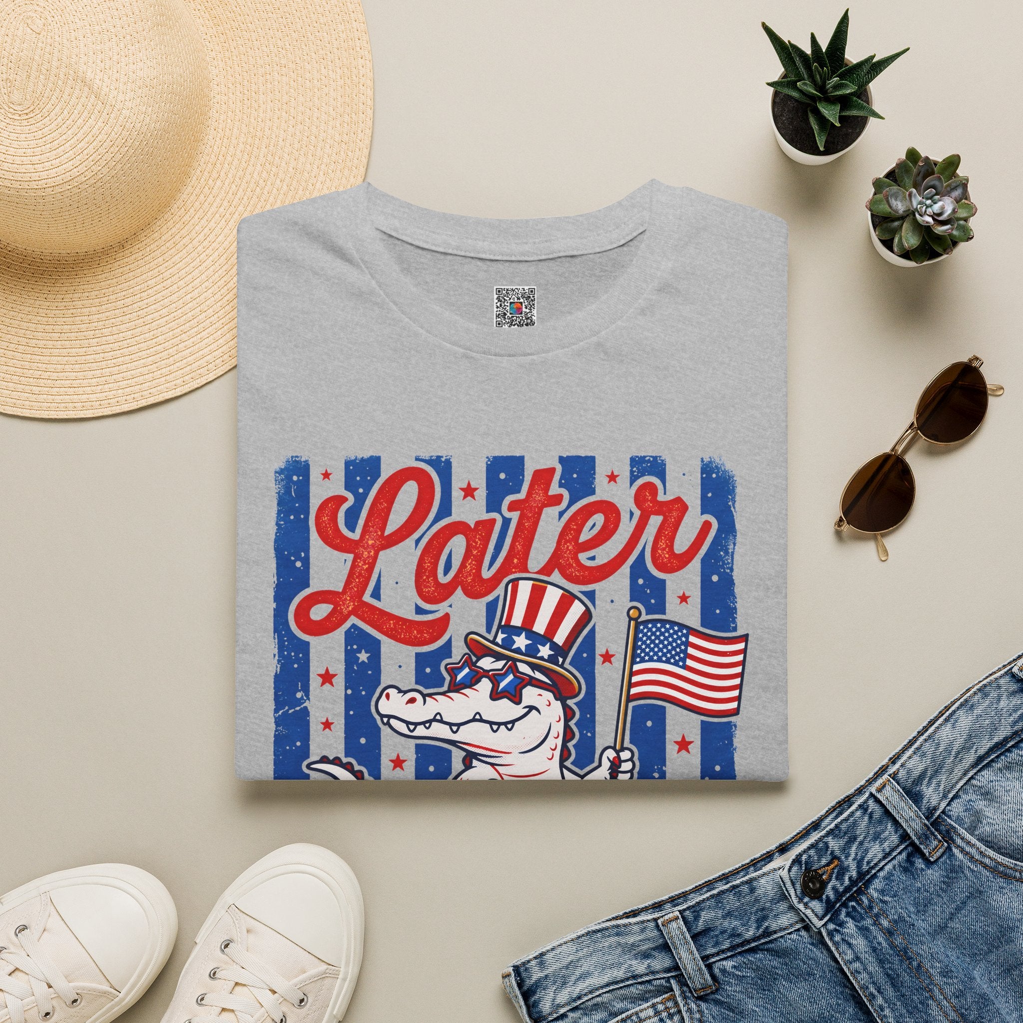 Later Gator | Patriotic Alligator USA Design | Cr8tive Designs