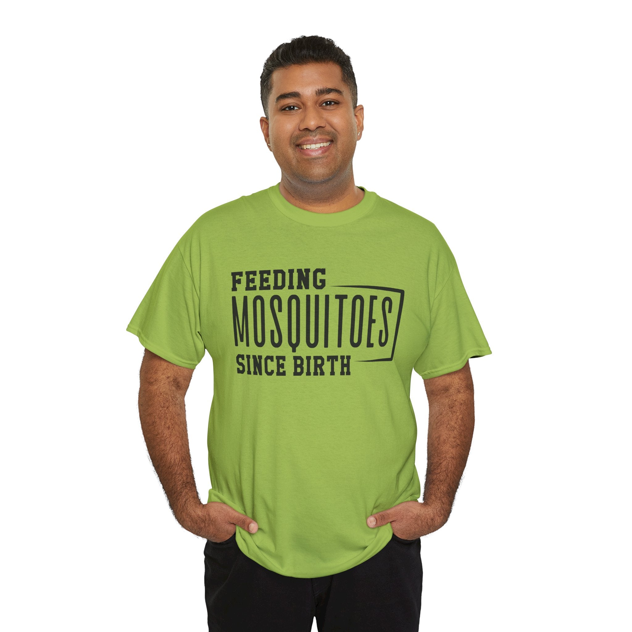 Feeding Mosquitoes Since Birth Shirt | Funny Summer Camping Tee | Cr8tive Designs