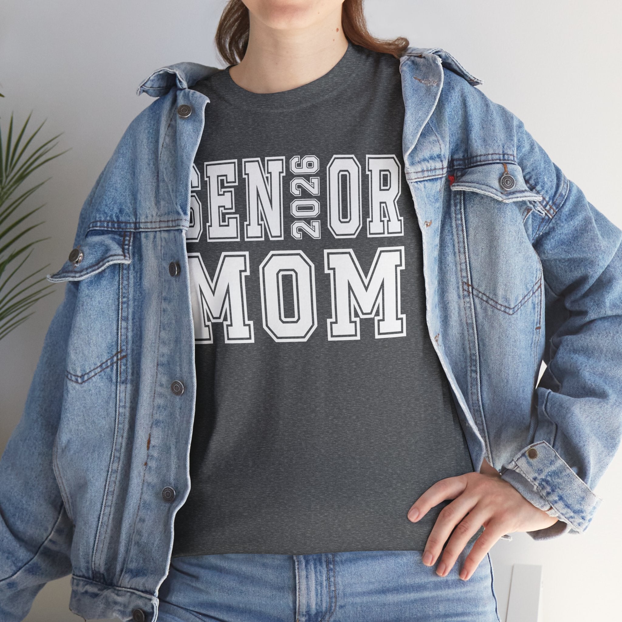 Senior Mom 2026 T-Shirt | Proud Mom Graduation Tee | Class of 2026 Parent Shirt | Cr8tive Designs