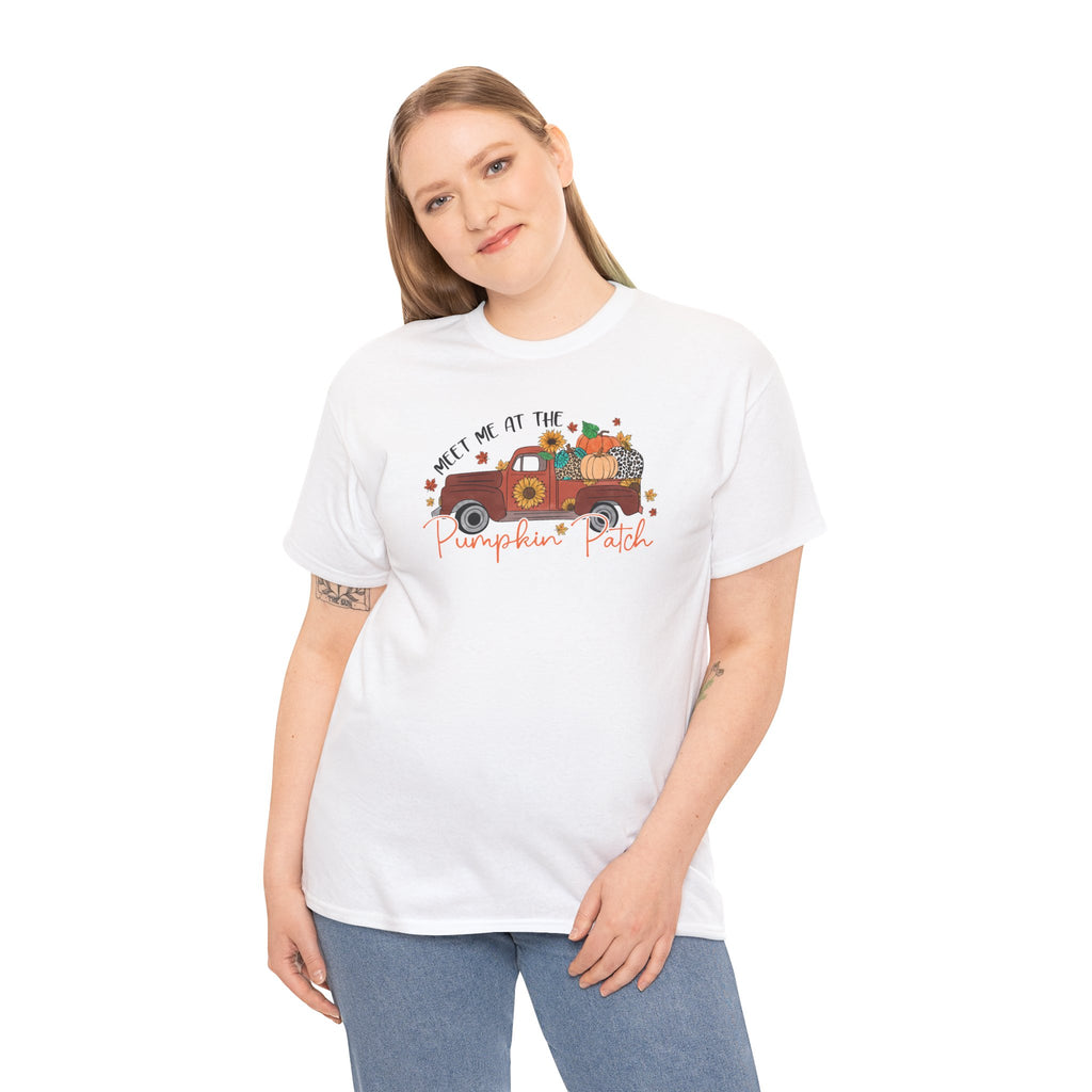Meet Me At The Pumpkin Patch Tee | Vintage Harvest Truck T-Shirt | Cr8tive Designs