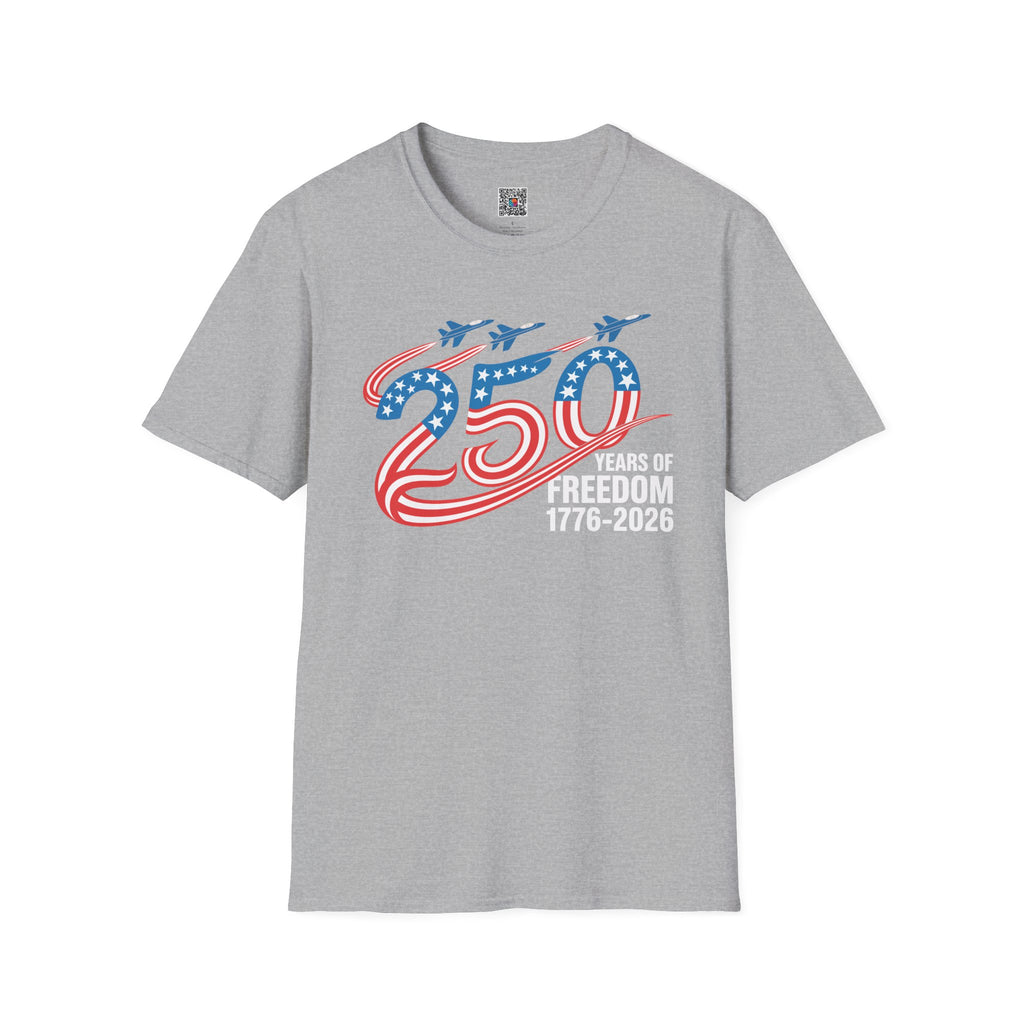 250 Years of Freedom | Patriotic USA Anniversary Design | Cr8tive Designs