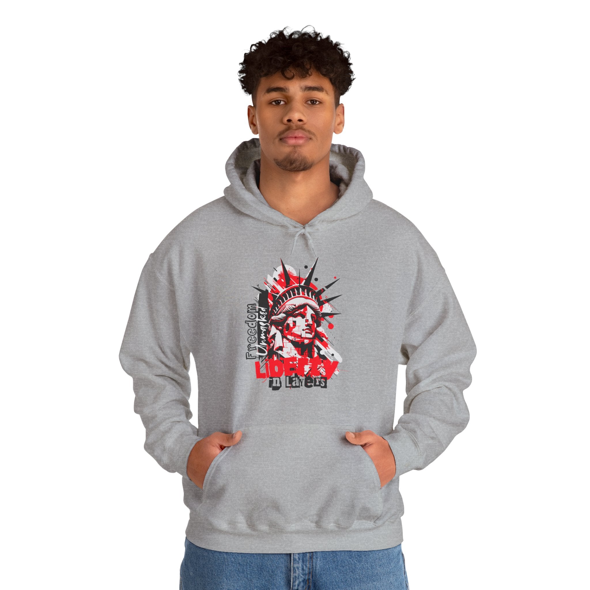 Freedom Comes in Many Layers | Liberty Streetwear Hoodie | Cr8tive Designs