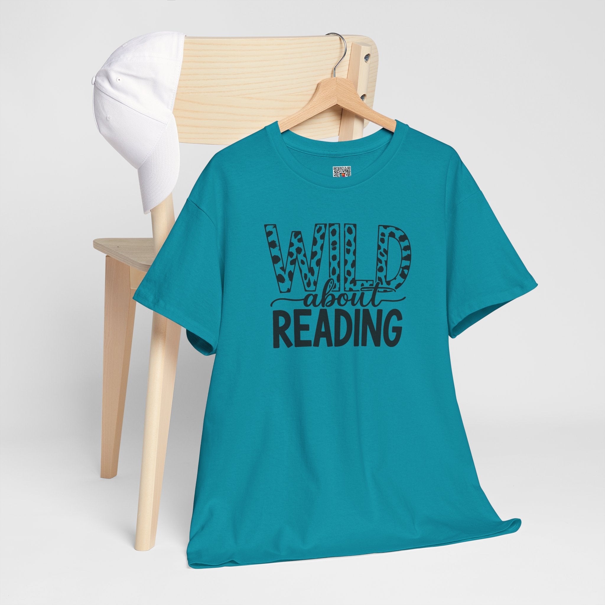 Wild About Reading Teacher Tee | Animal Print Book Lover T-Shirt | Cr8tive Designs