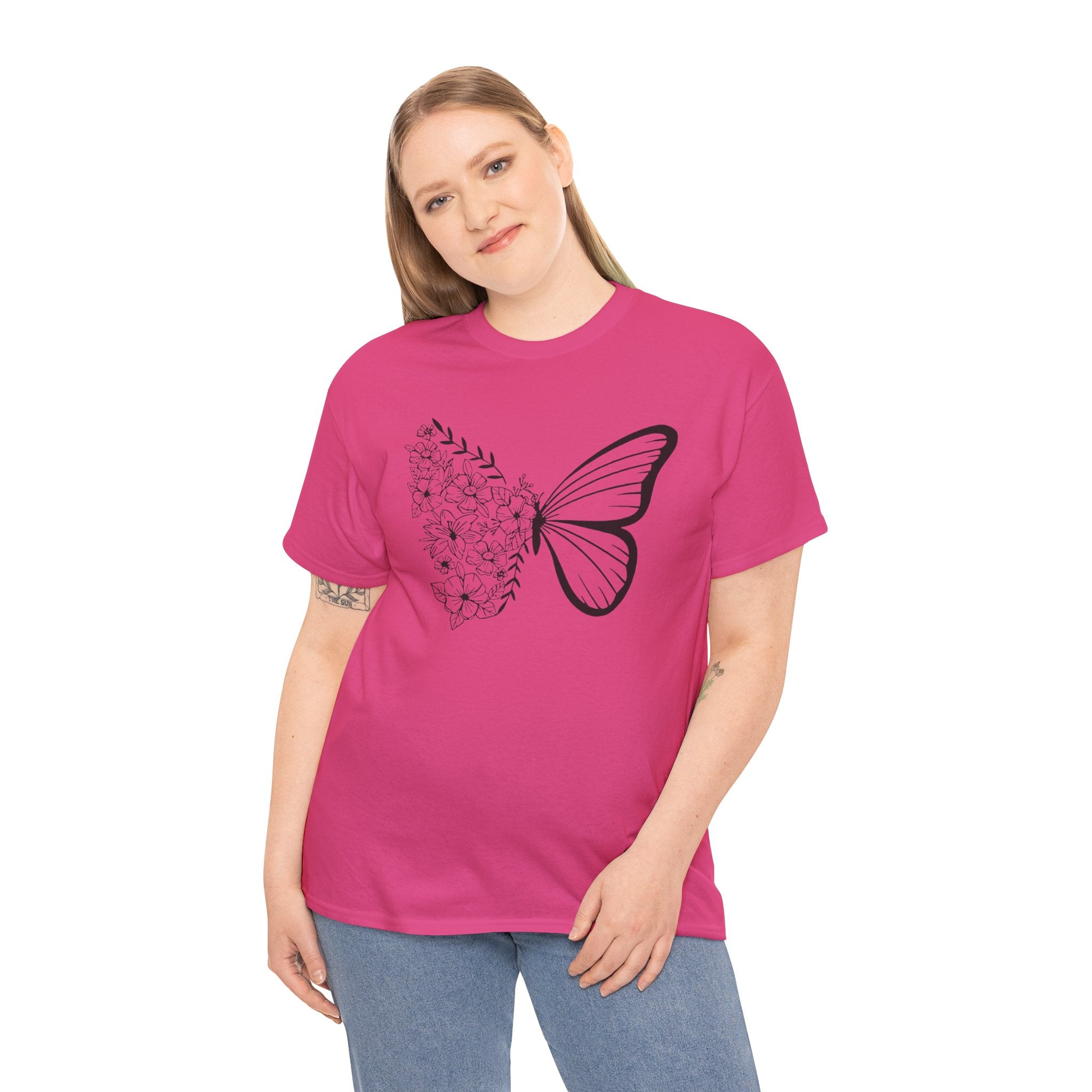 Butterfly Floral T-Shirt