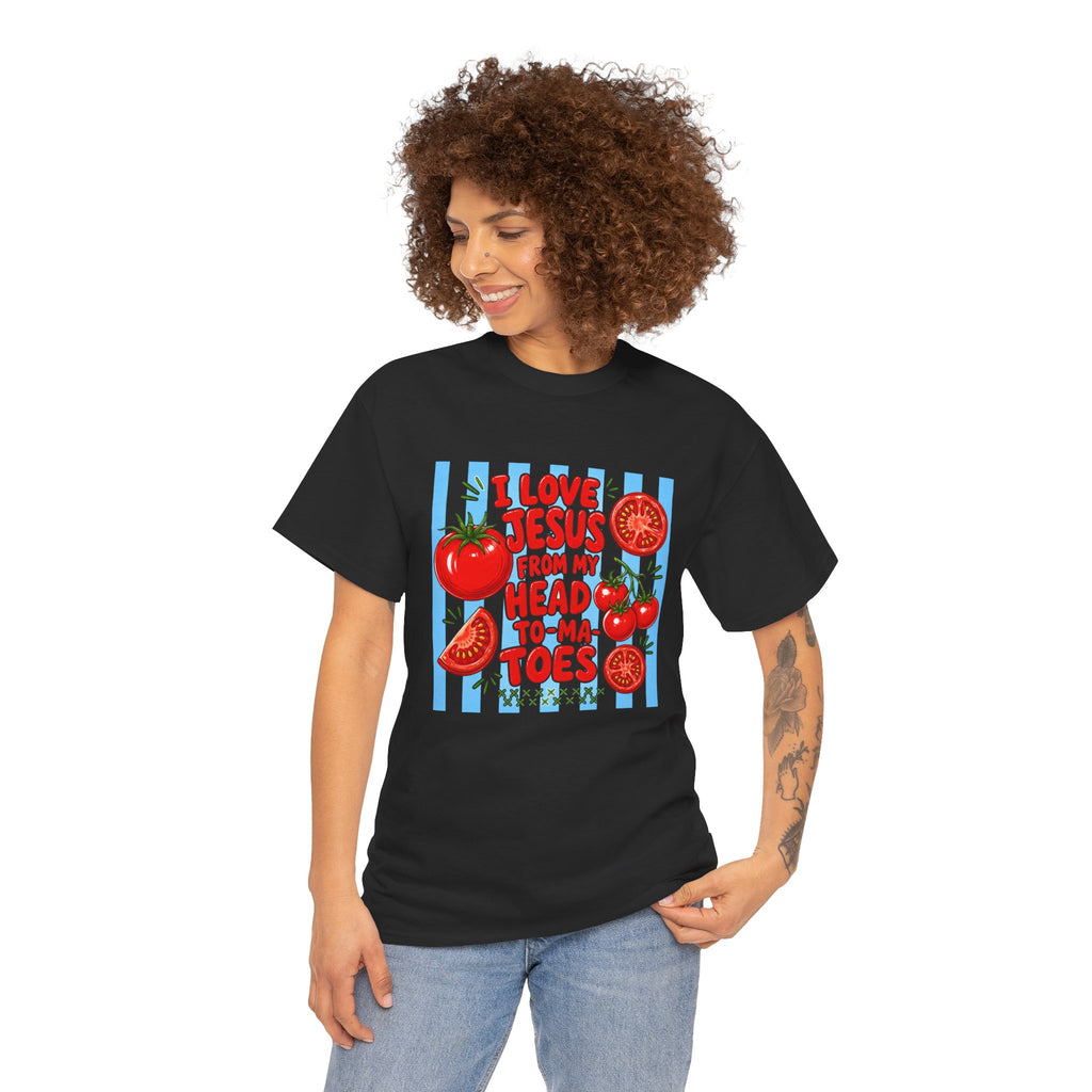 I Love Jesus From Head to Toes | Colorful Faith Shirt | Cr8tive Designs