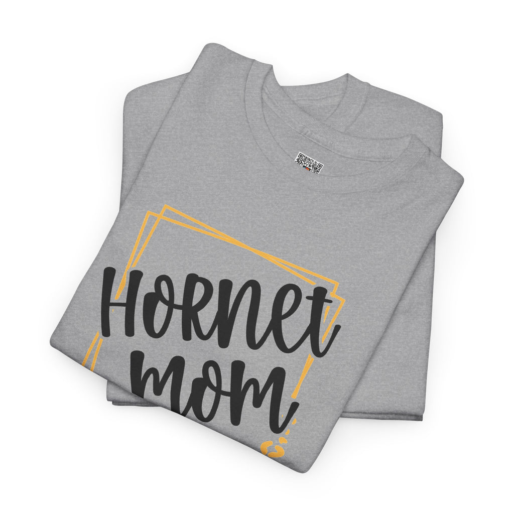 Hornet Mom Graphic T-Shirt | School Spirit Mascot Tee | Cr8tive Designs