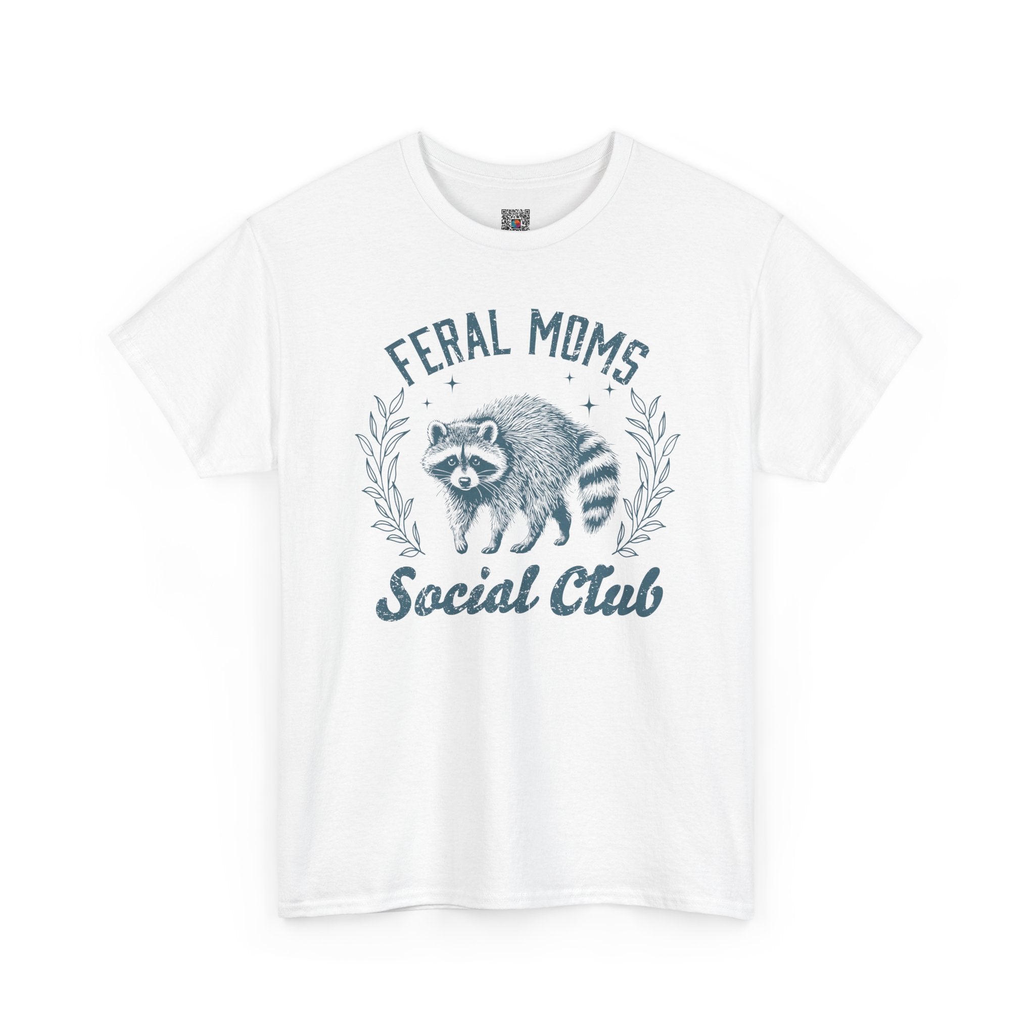 Feral Moms Club Graphic Tee – Trendy Funny Mom Shirt, Motherhood Humor Tee | Cr8tive Designs