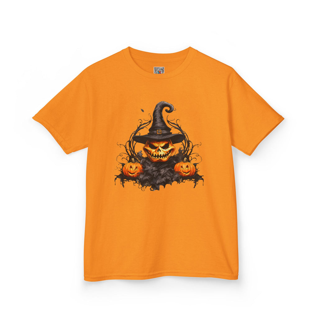 Kids Halloween Pumpkin Witch T-Shirt | Cr8tive Designs