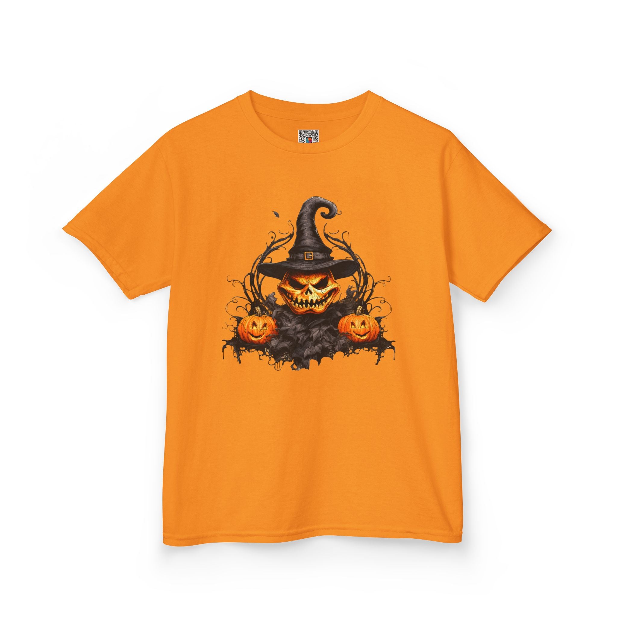Kids Halloween Pumpkin Witch T-Shirt | Cr8tive Designs