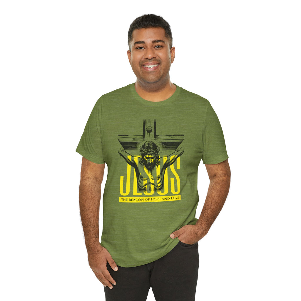 Jesus Crucifix Tee | Christian Graphic T‑Shirt | Cr8tive Designs