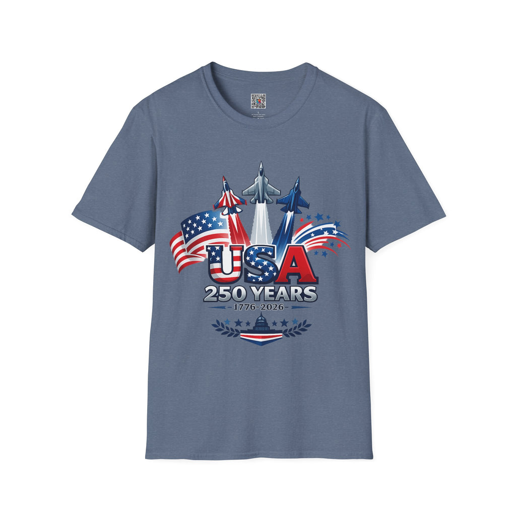 USA 250 Years | Patriotic Jet & American Flag Design | Cr8tive Designs