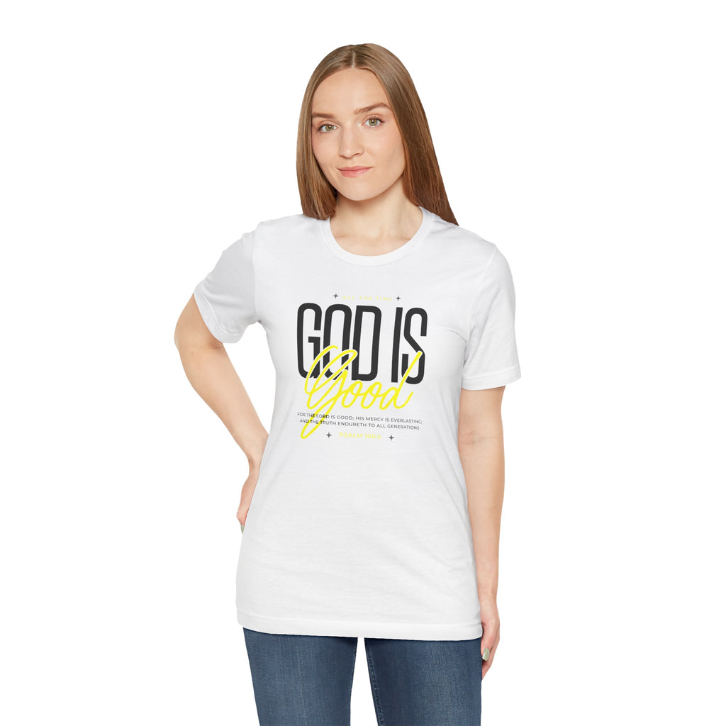 God Is Good T-Shirt | Inspirational Christian Faith Tee | Cr8tive Designs