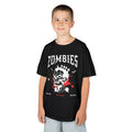 Kids T‑Shirt | 'Zombies' Skull Graphic Halloween Tee | Cr8tive Designs