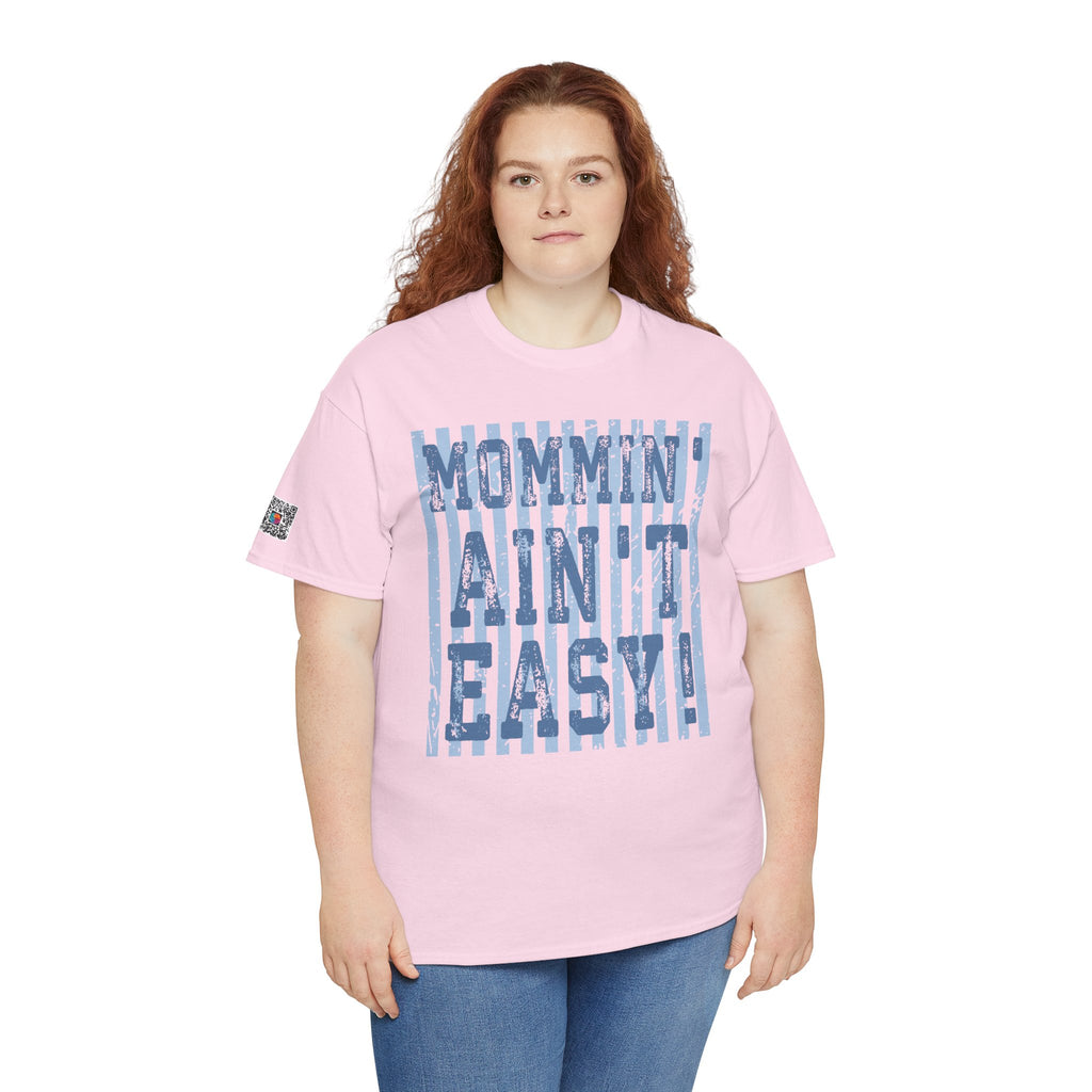 Mommin’ Ain’t Easy Graphic Tee | Funny Mom Life Shirt | Relatable Motherhood Tee | Cr8tive Designs