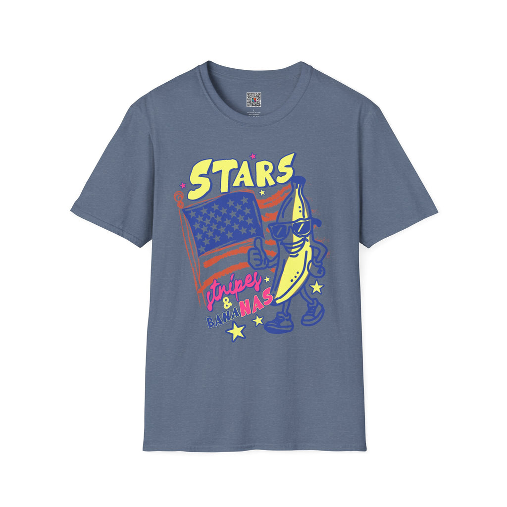 Stars Stripes & Bananas | Retro Patriotic Banana Design | Cr8tive Designs