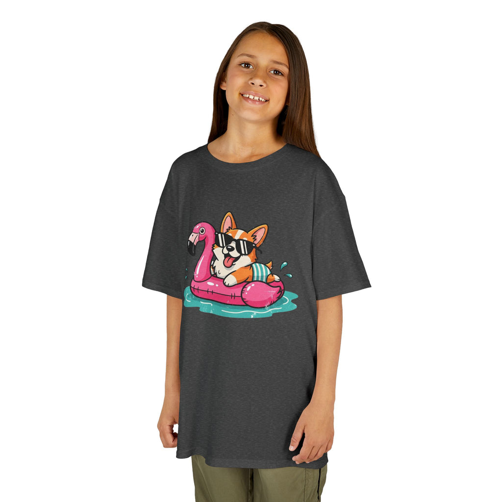 Summer Corgi Float | Cute Lake & Pool Day Tee | Cr8tive Designs