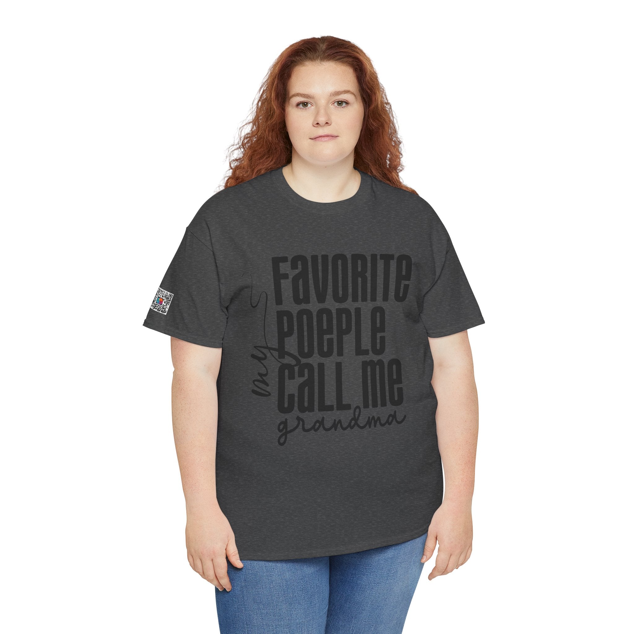 Favorite People Call Me Grandma Shirt – Sweet & Fun Grandmother Graphic Tee | Cr8tive Designs