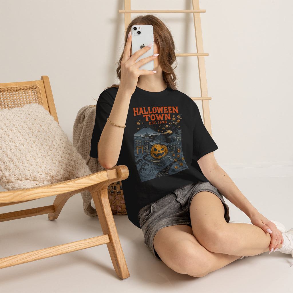 Halloween Town Est 1998 T-Shirt | Pumpkin Fall Graphic Tee | Cr8tive Designs