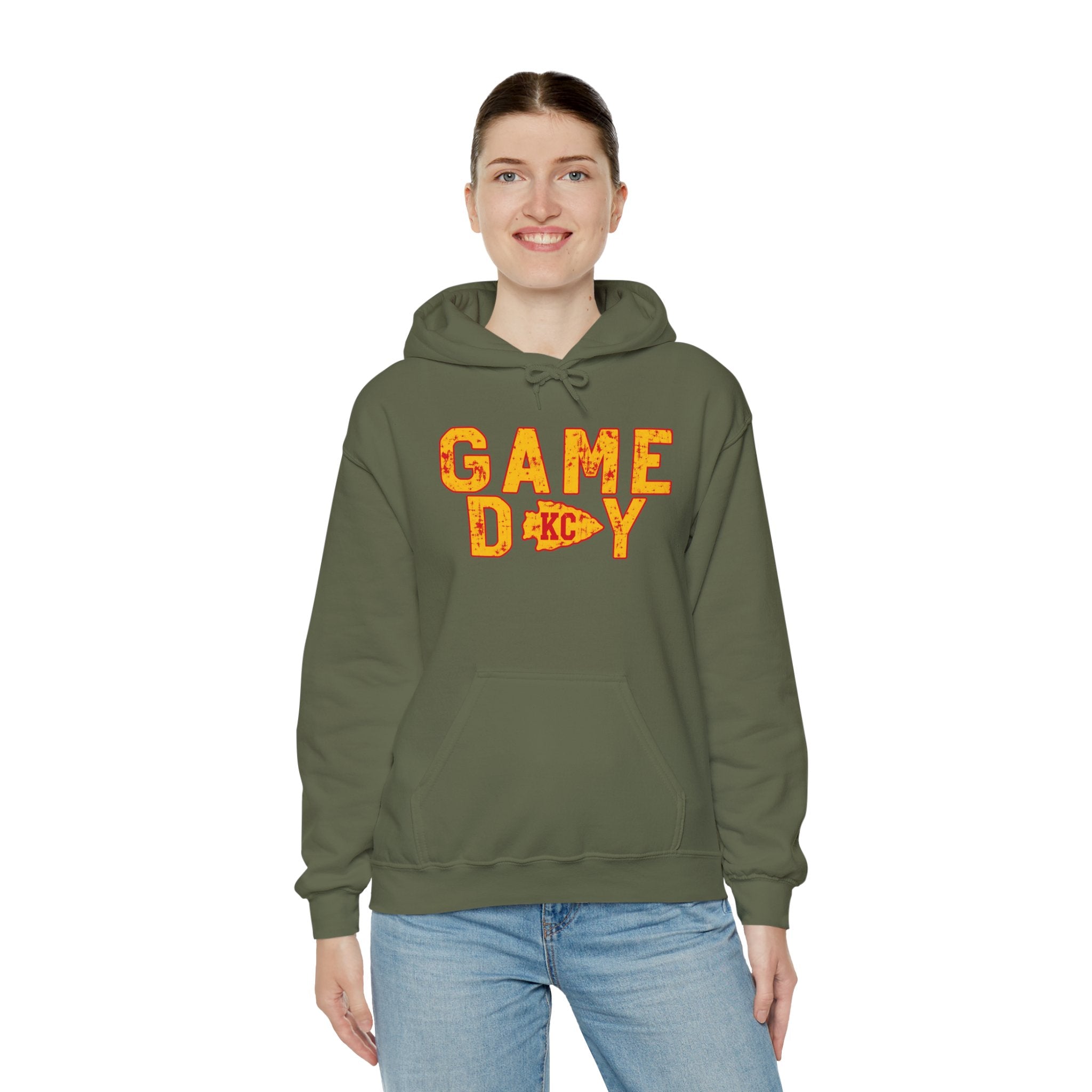 Game Day KC | Football Hoodie | Cr8tive Designs