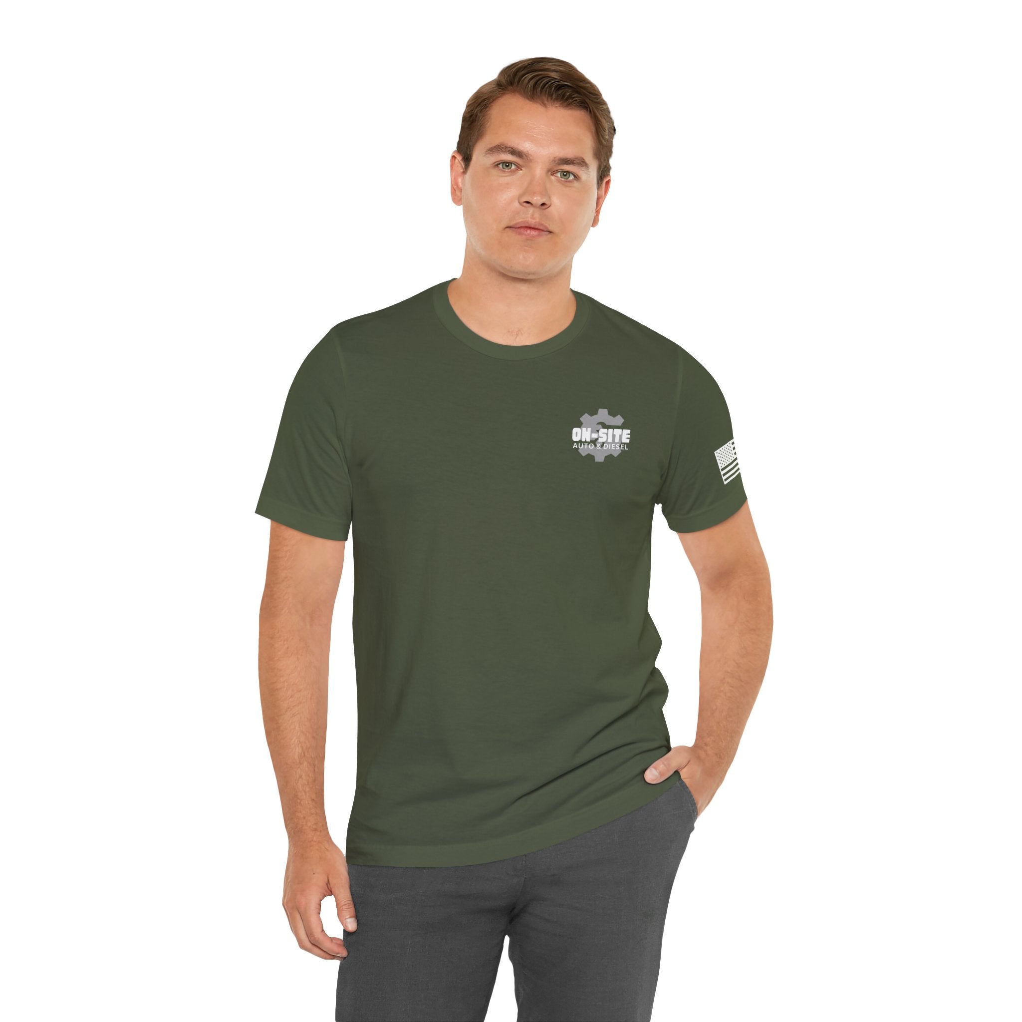 On-Site Auto & Diesel Crew Tee | Cr8tive Designs