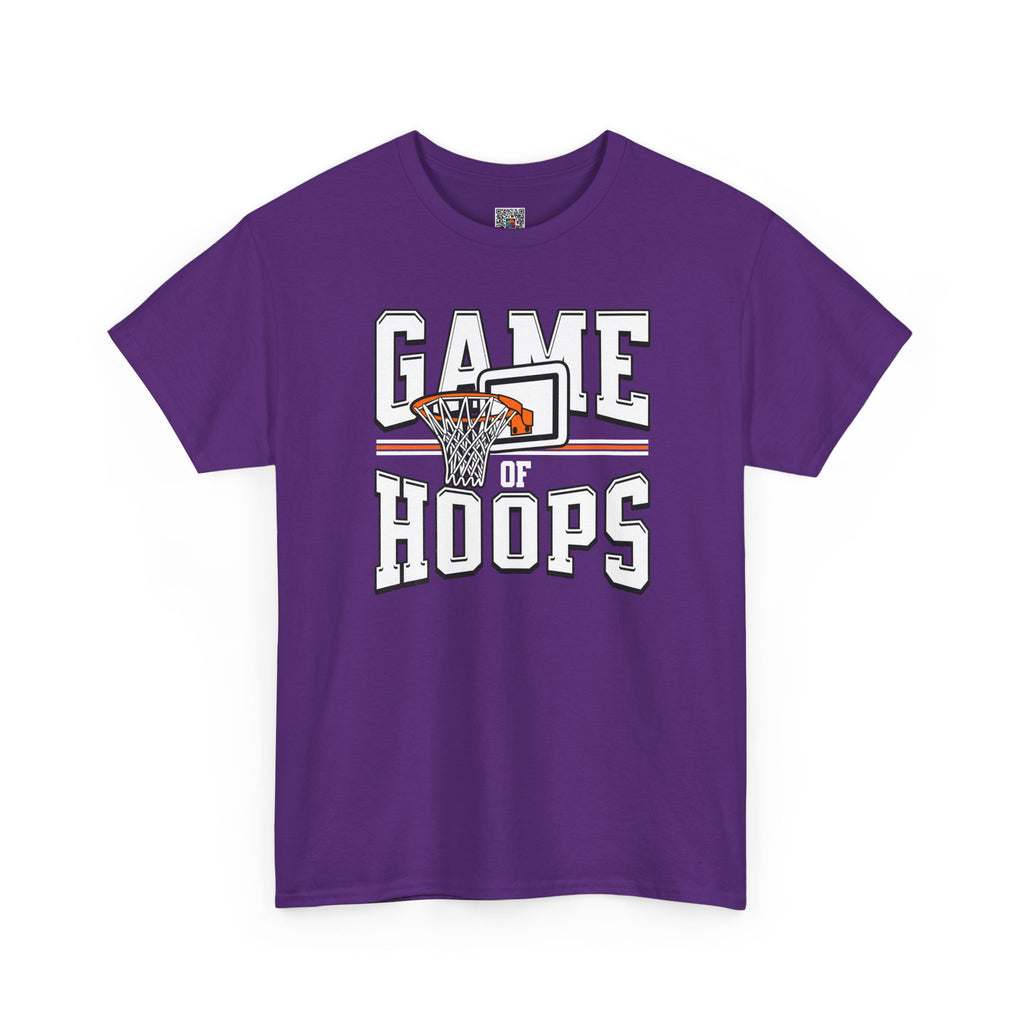 Game of Hoops T-Shirt | Basketball Hoop Sports Graphic Tee | Cr8tive Designs