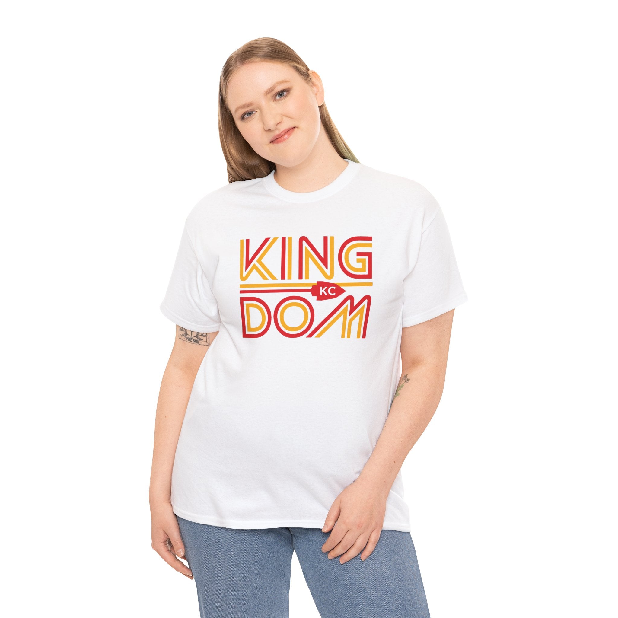 KC Kingdom Arrow T-Shirt | KC Fan Graphic Tee | Cr8tive Designs