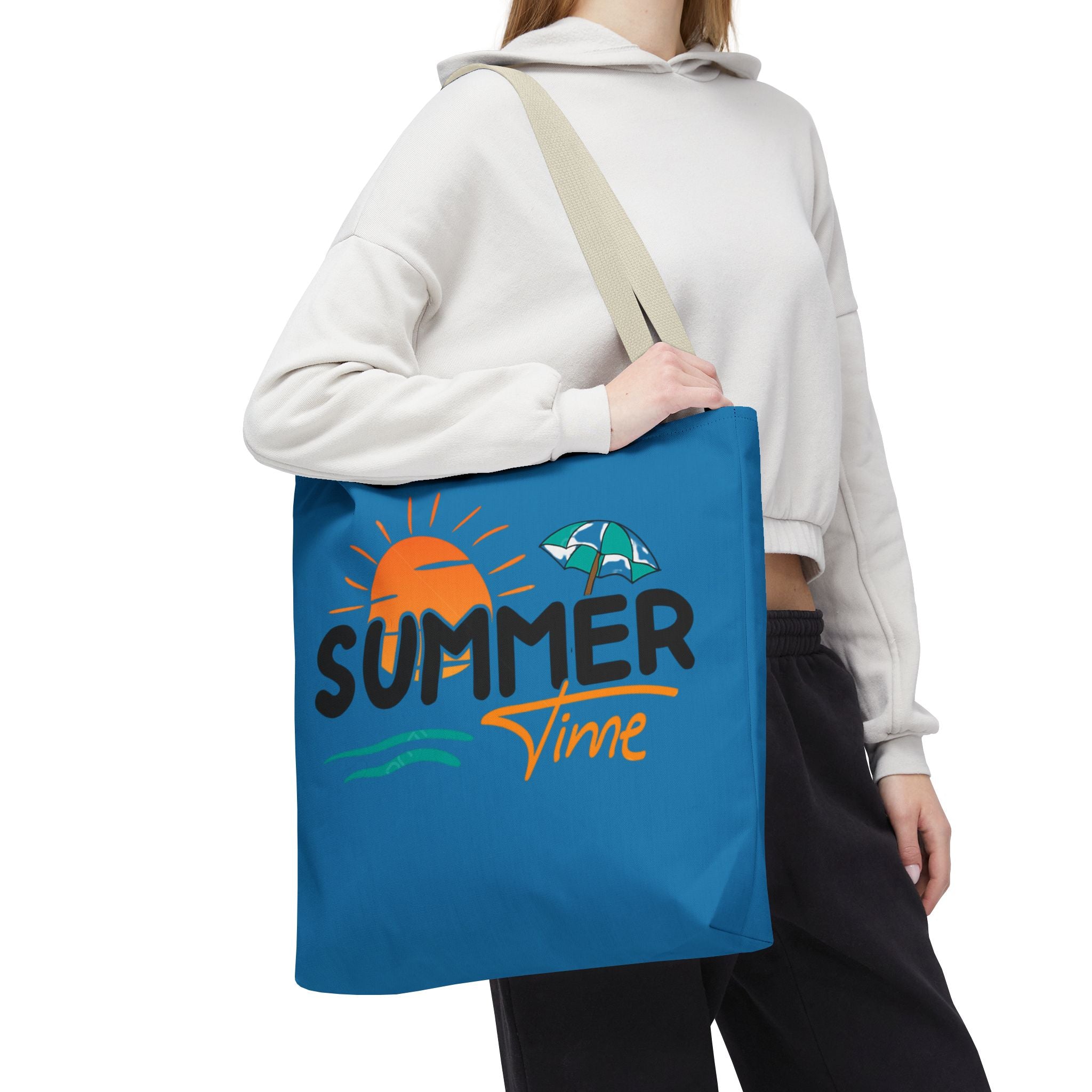 Summer Time | Tropical Ocean Tote Bag | Cr8tive Designs
