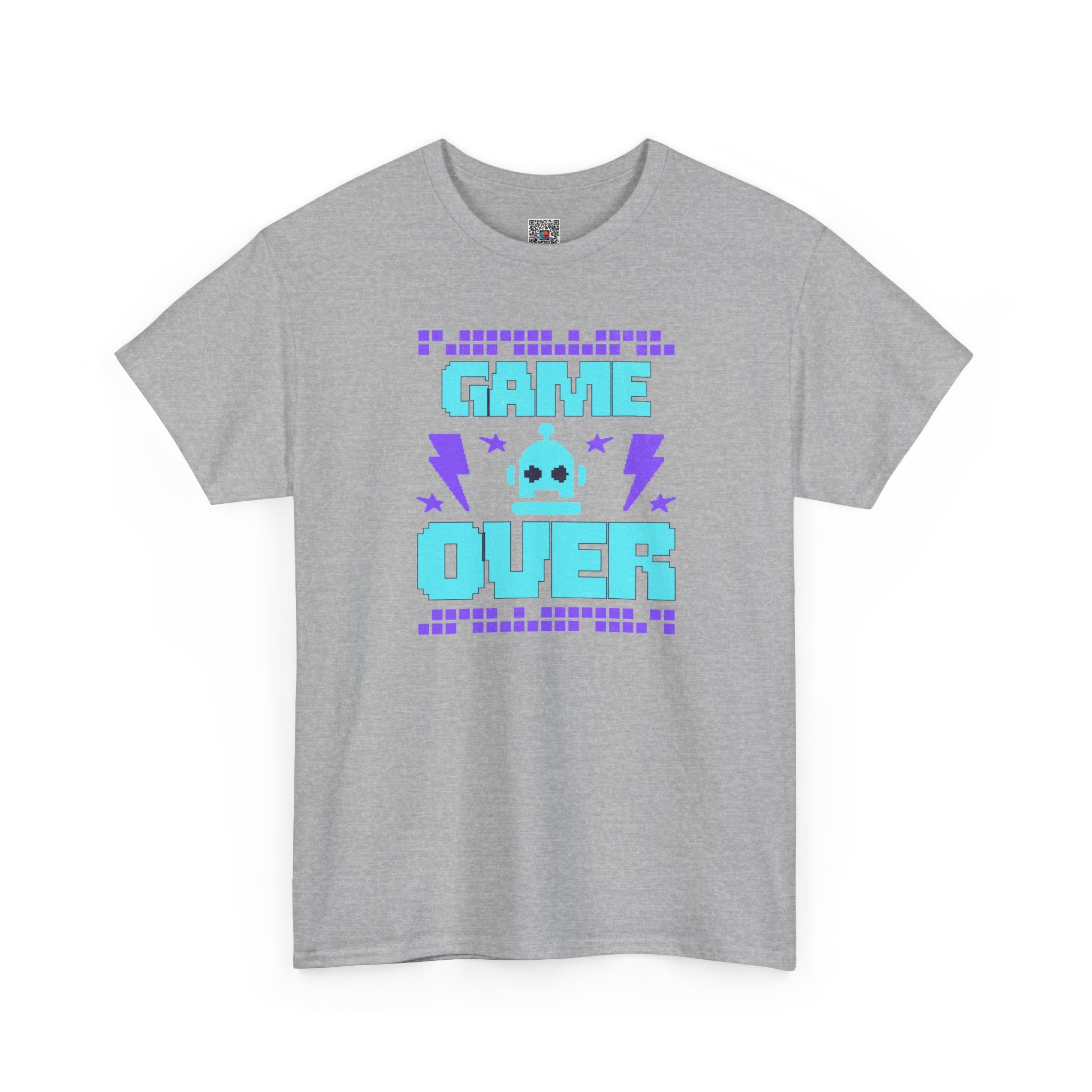 Game Over T-Shirt | Vintage Arcade Gamer Design | Cr8tive Designs