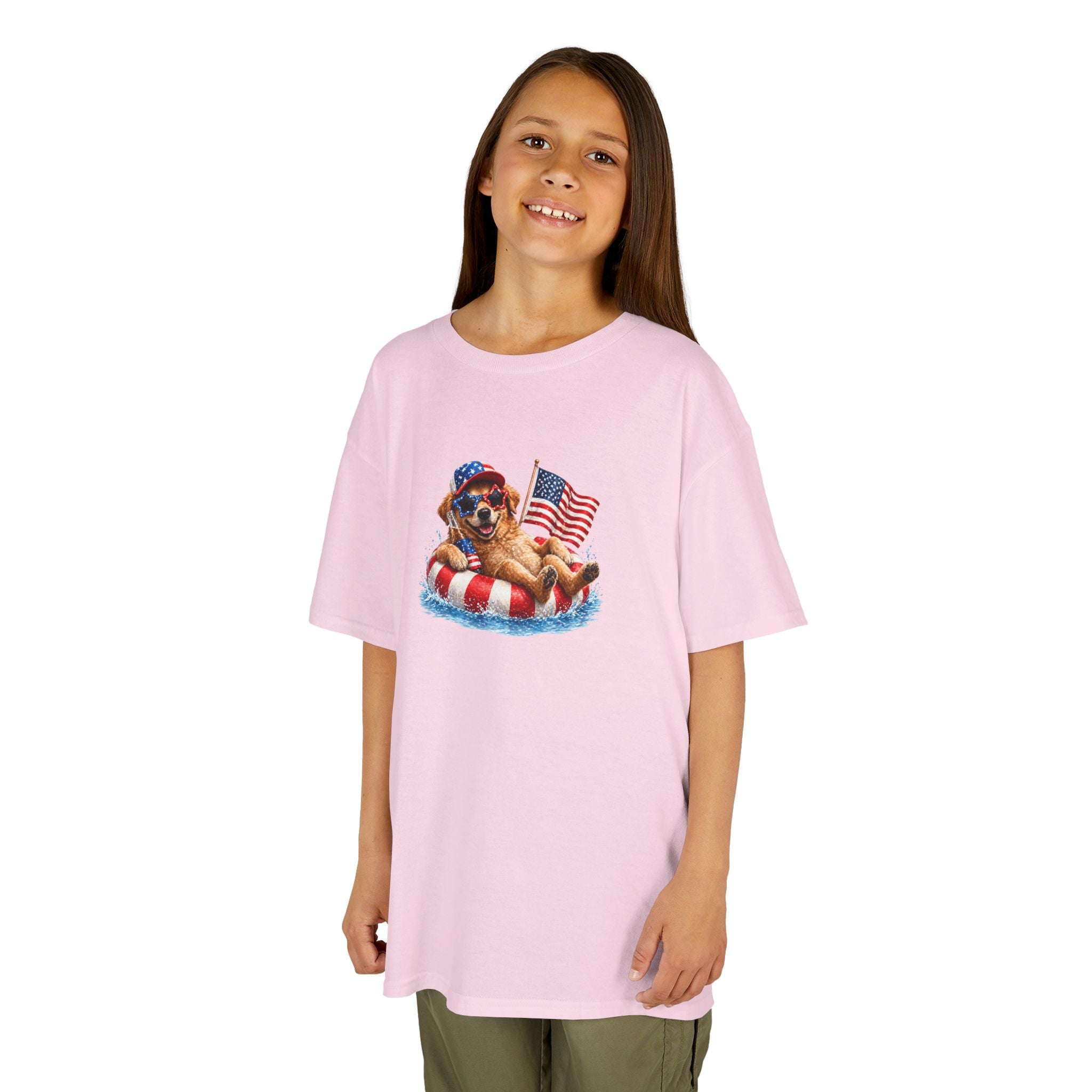 Patriotic Pool Party Shirt | Summer Kids Tee | Cr8tive Designs