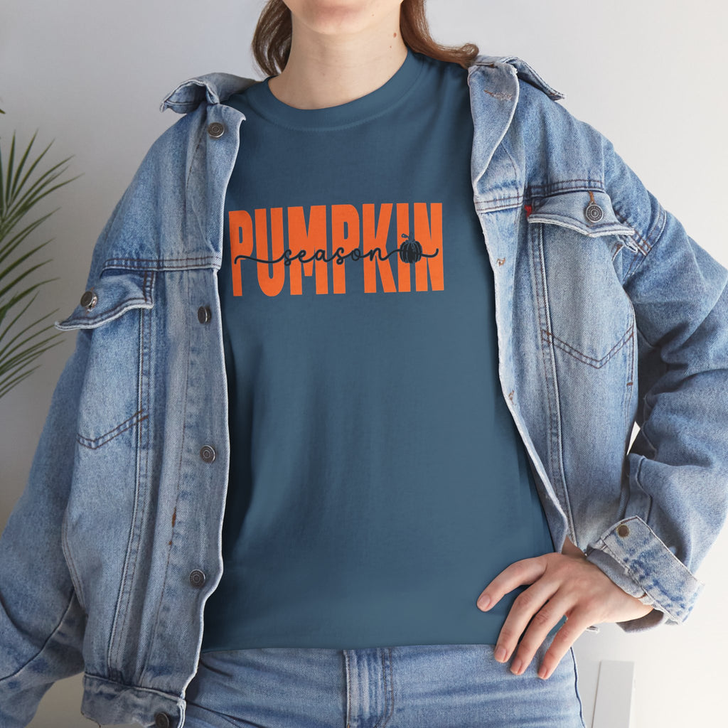 Pumpkin Season Graphic Tee | Minimalist Fall T-Shirt | Cr8tive Designs