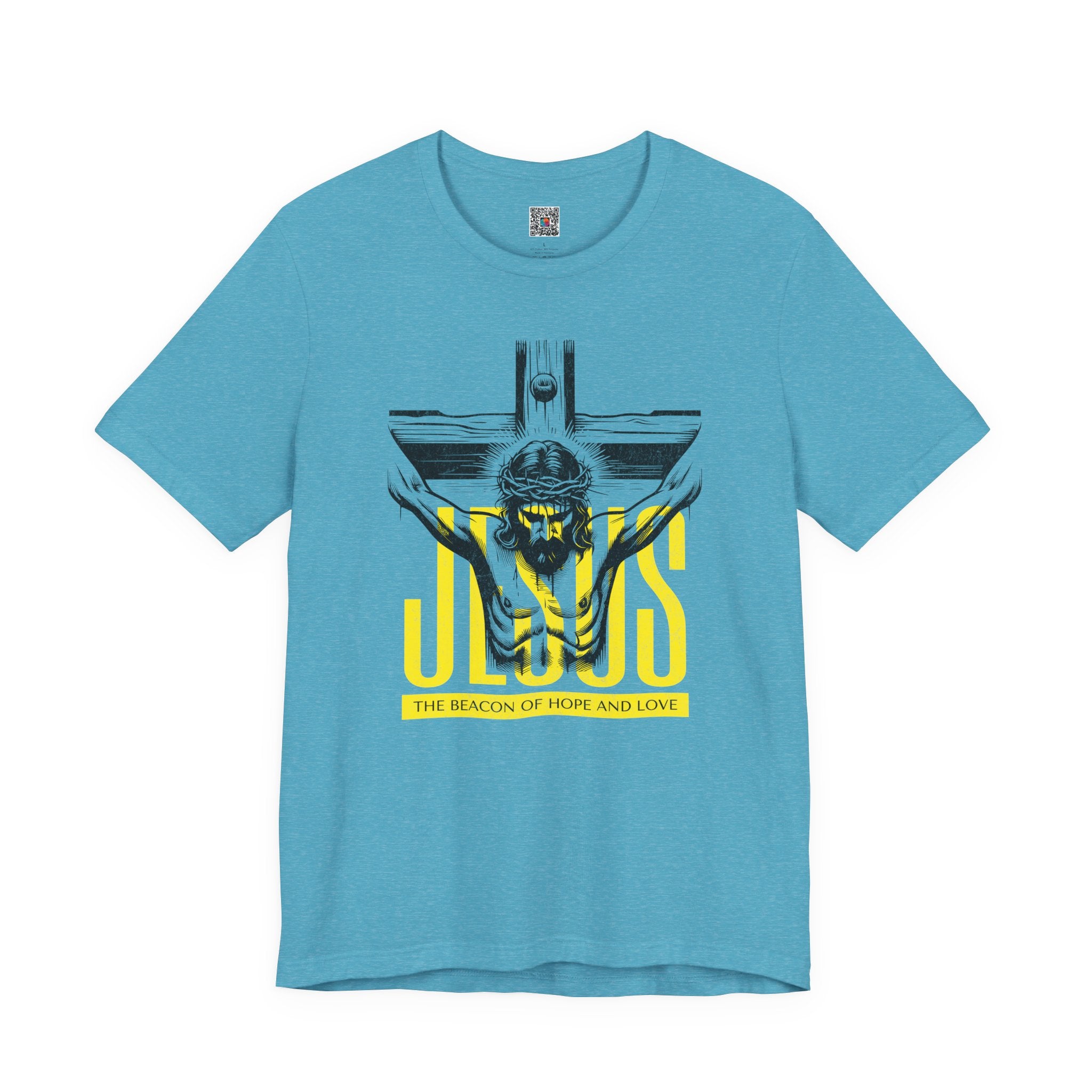 Jesus Crucifix Tee | Christian Graphic T‑Shirt | Cr8tive Designs