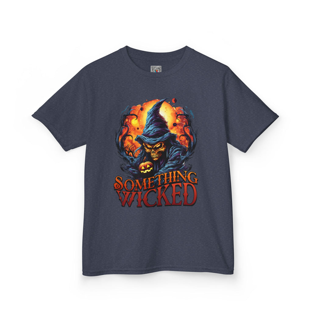 Kids T-Shirt "Something Wicked" Witch Graphic | Halloween Costume Tee | Cr8tive Designs