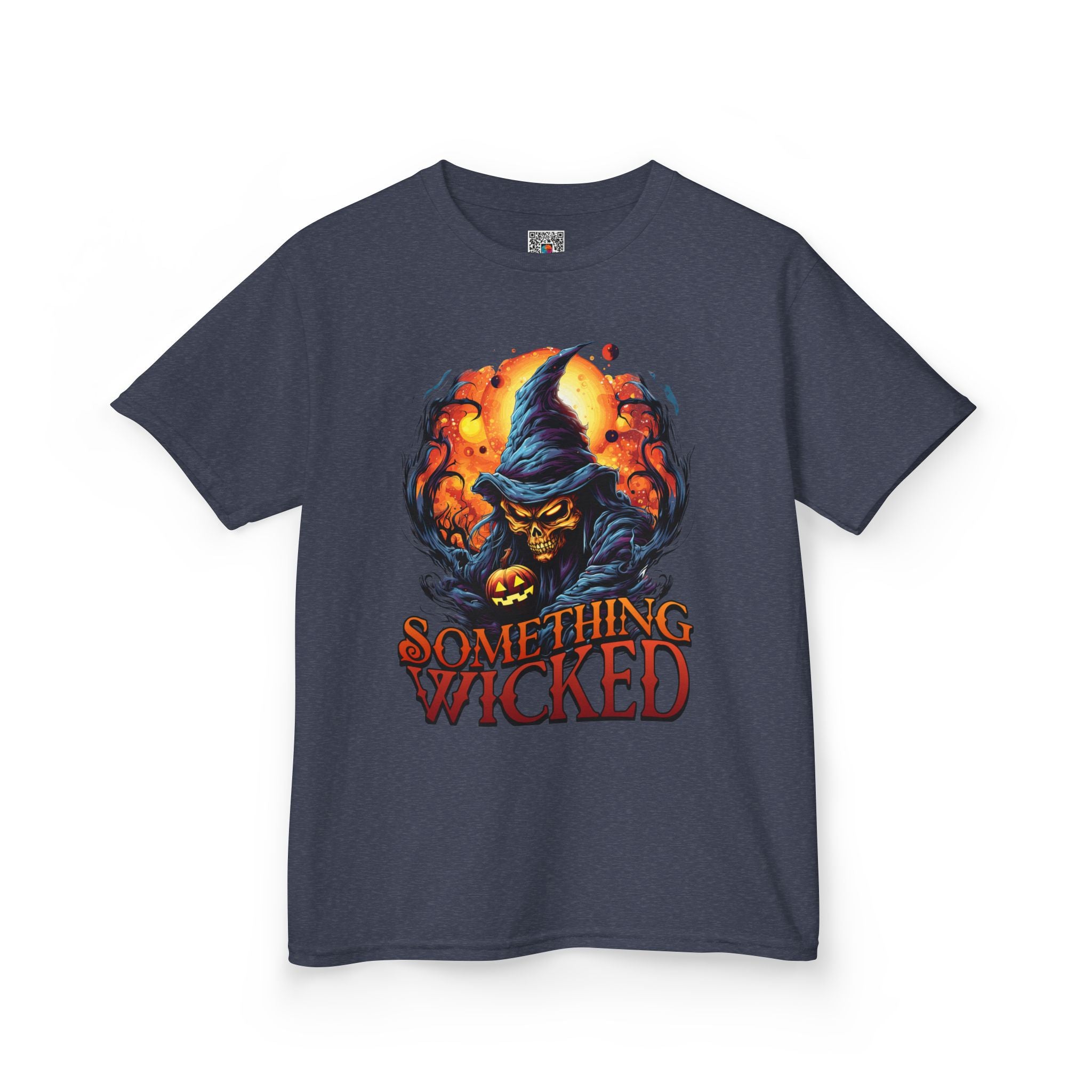 Kids T-Shirt "Something Wicked" Witch Graphic | Halloween Costume Tee | Cr8tive Designs