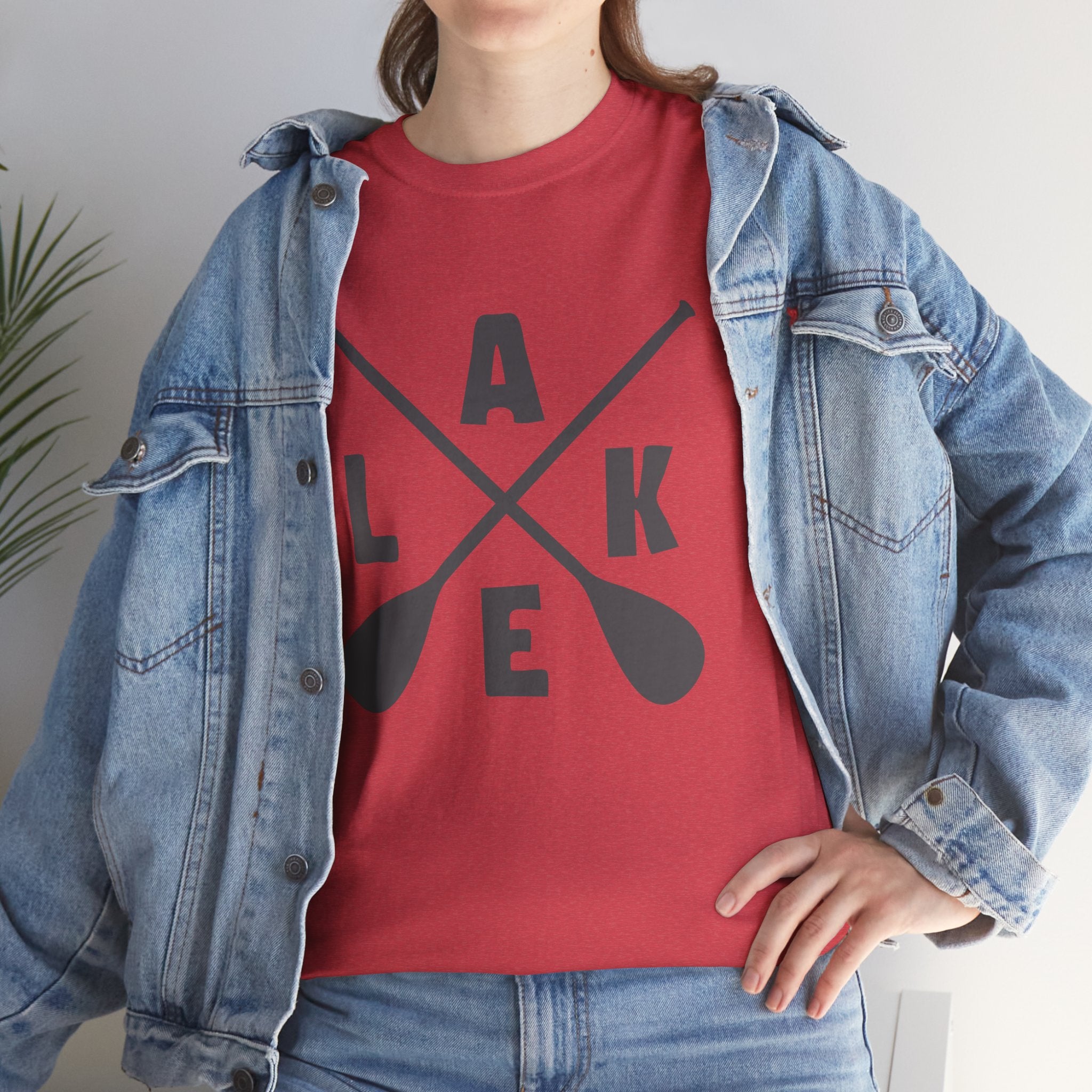 Lake Paddle Logo | Simple Lake Life Tee | Cr8tive Designs