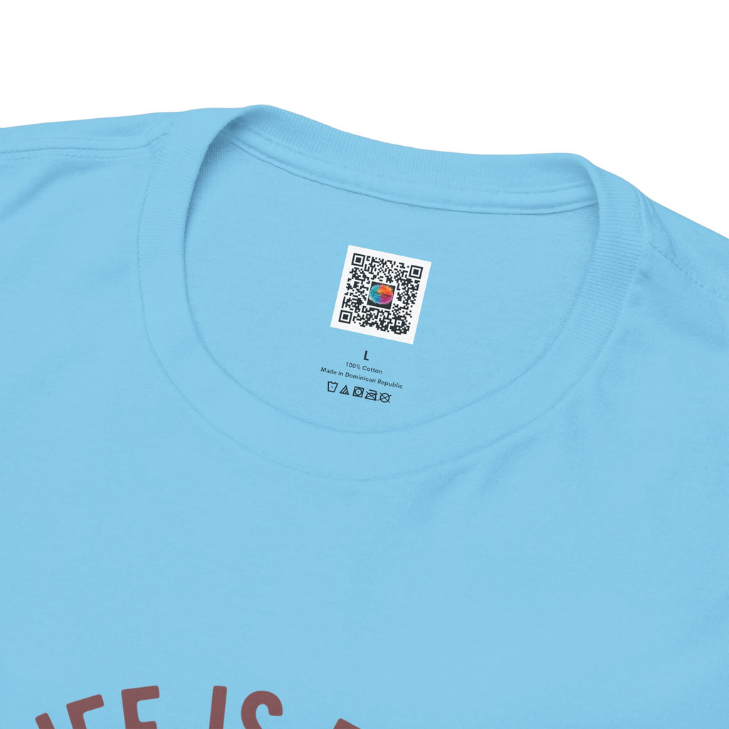 Life Is Best When You’re Camping | Mountain Adventure Graphic Tee | Cr8tive Designs