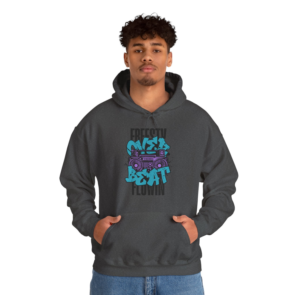 Freestyle Beat Flowin’ | Retro Hip-Hop Hoodie | Cr8tive Designs