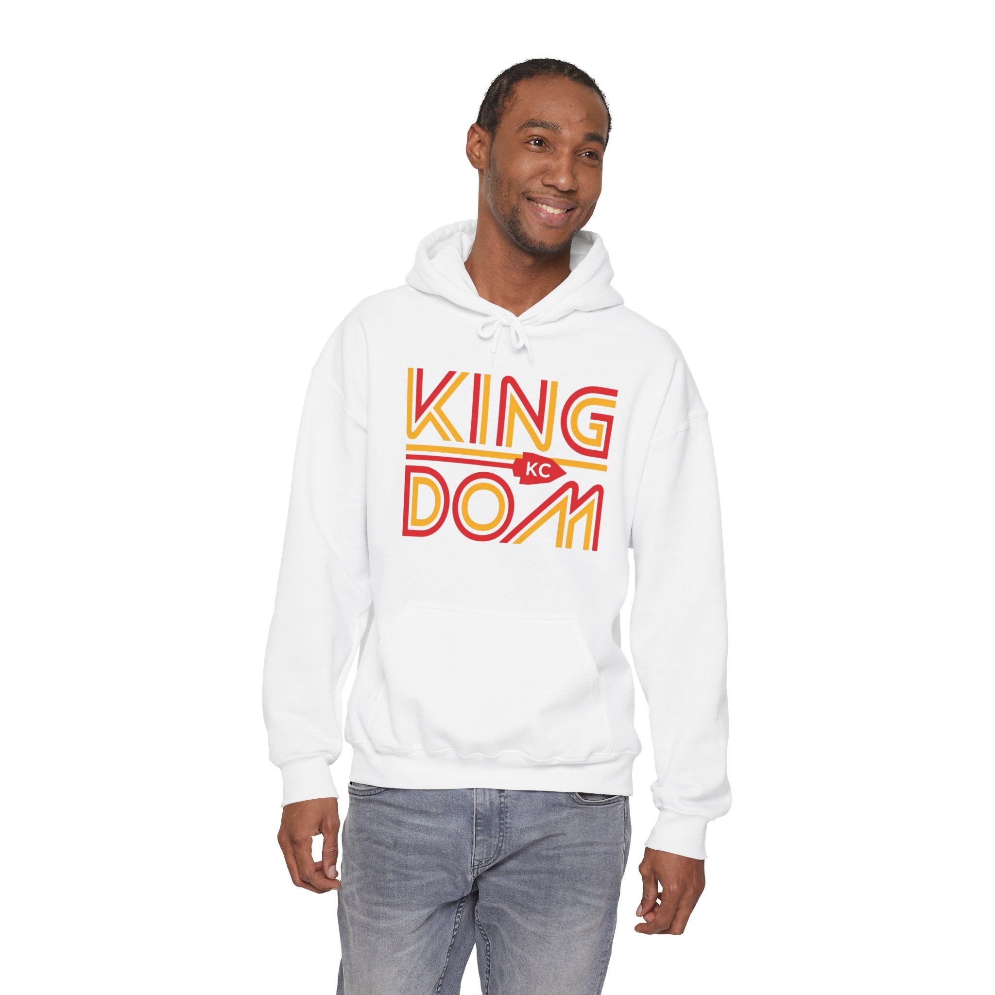 KC Kingdom | Retro Football Hoodie | Cr8tive Designs