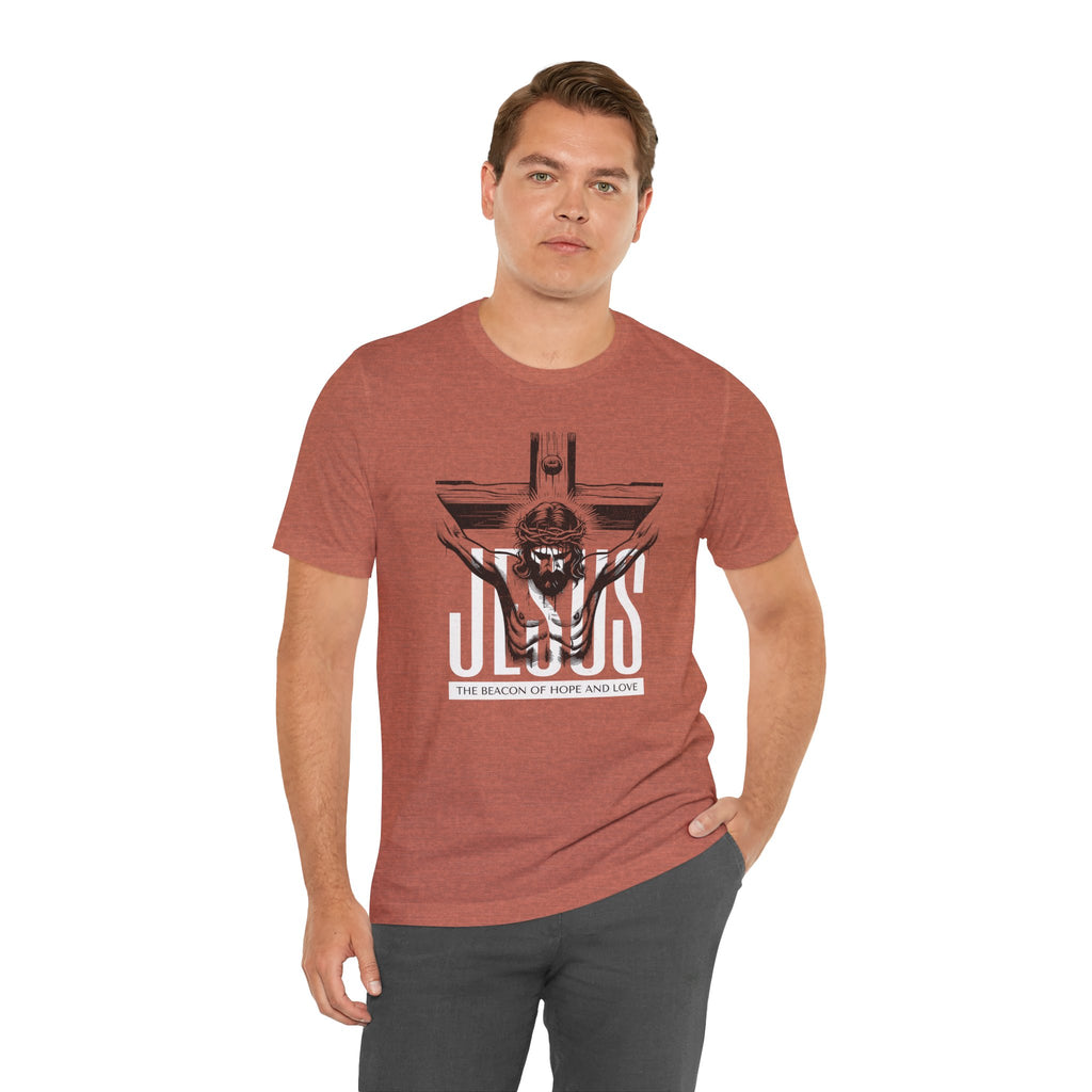 Jesus Crucifix Tee | Christian Graphic T-Shirt | Cr8tive Designs