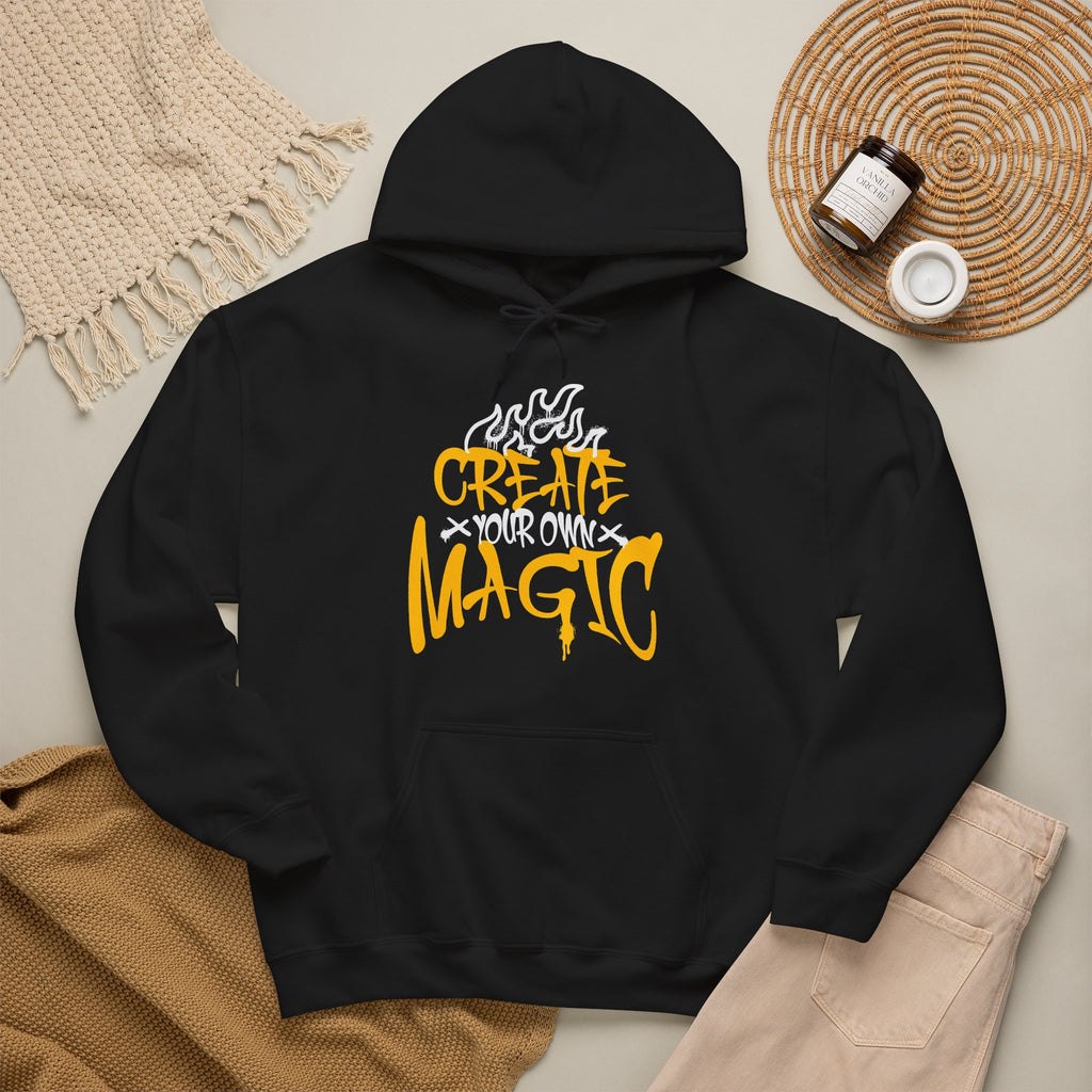 Create Your Own Magic | Bold Inspirational Hoodie | Cr8tive Designs