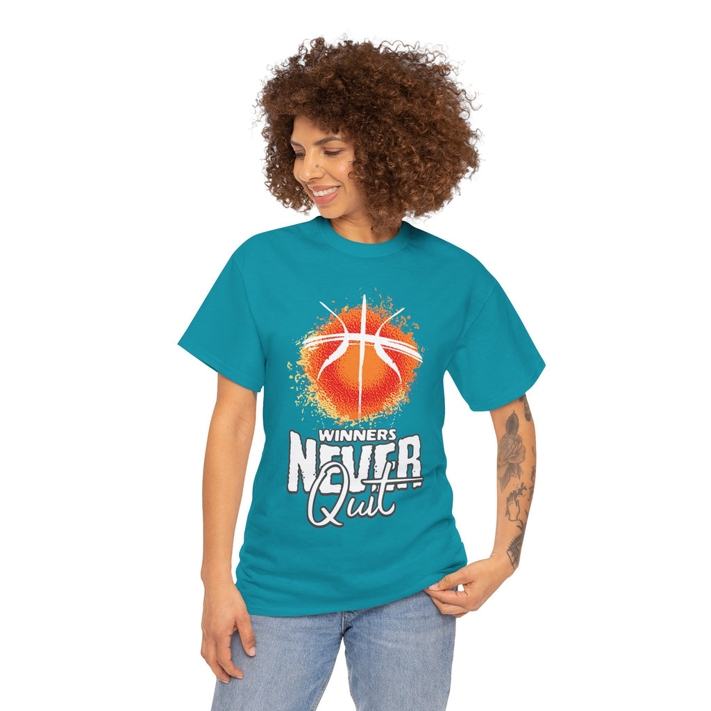 Winners Never Quit | Basketball Design | Cr8tive Designs
