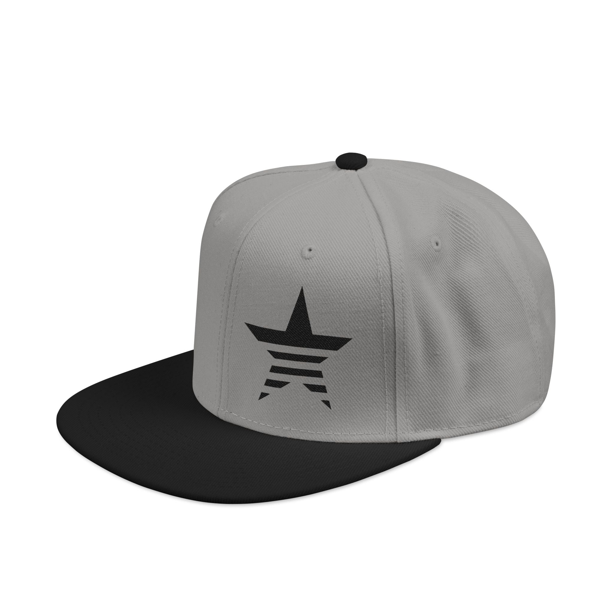 Star Embroidery Snapback Hat